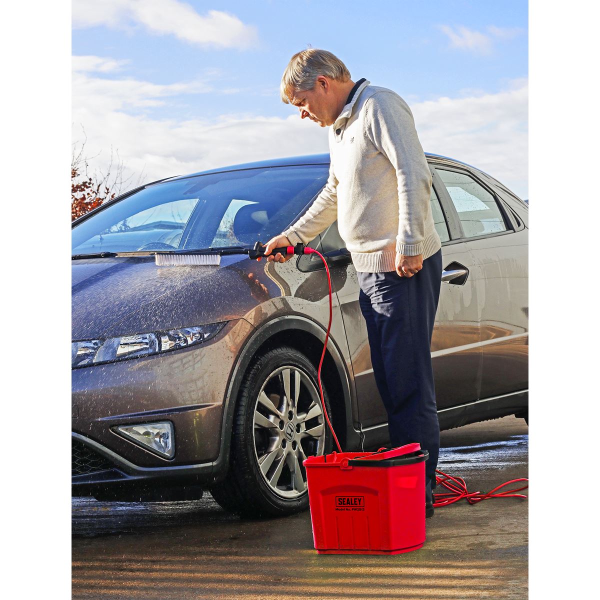 Sealey PW2512 Pressure Washer 25L 12V Sealey