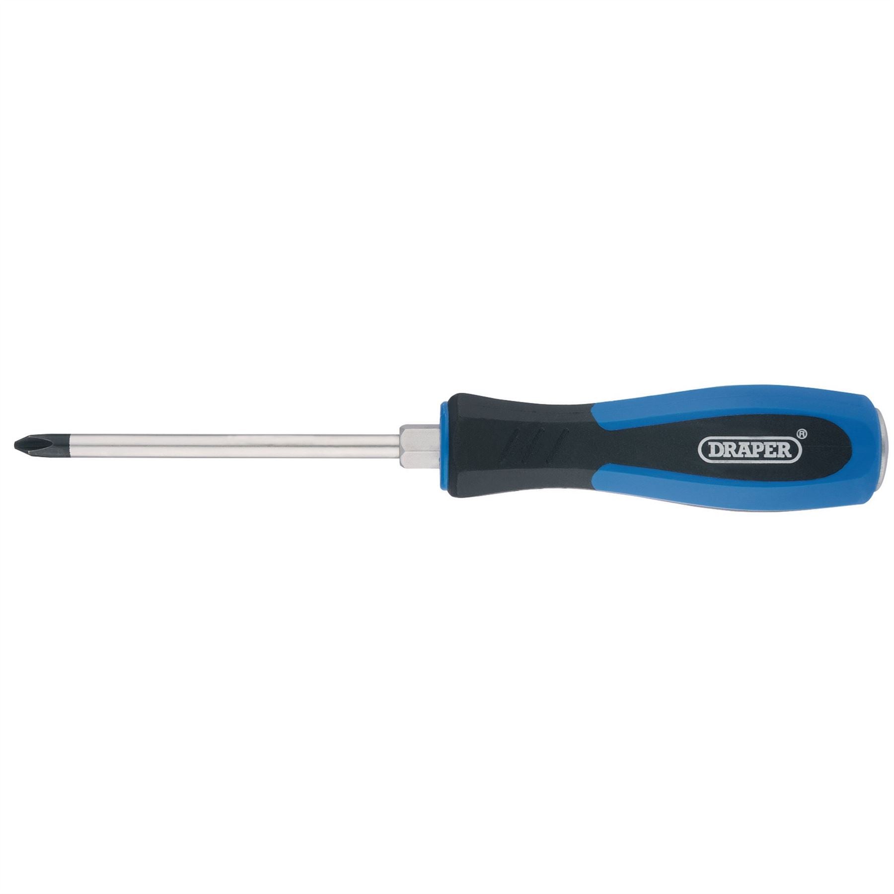 Draper 40780 Pound Thru' Cross Slot Screwdriver No.2 x 100m Draper