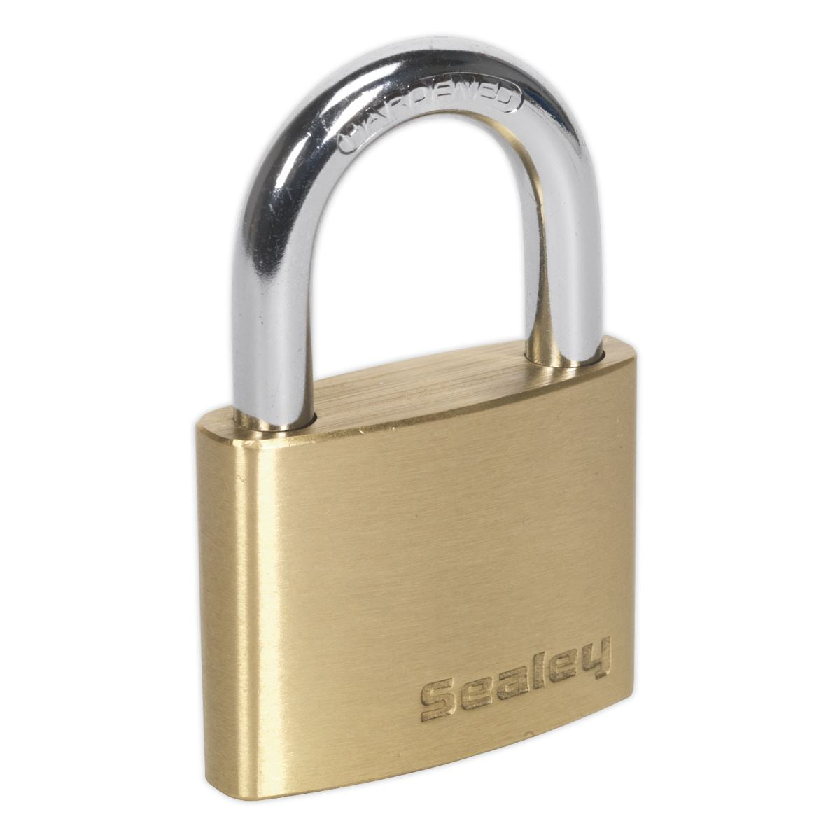 Sealey PL102 Brass Body Padlock 50mm Sealey