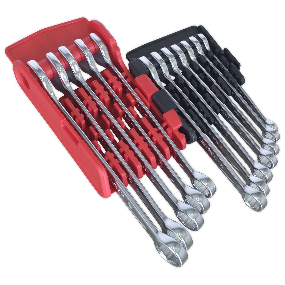 Sealey AK63921 Combination Spanner Set 12pc Lock-On™ 6pt - Metric Sealey