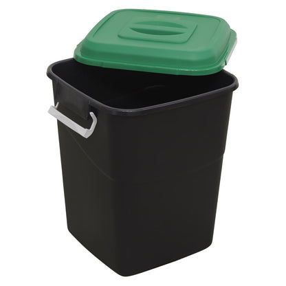 Sealey BM50G Refuse/Storage Bin 50L - Green Sealey