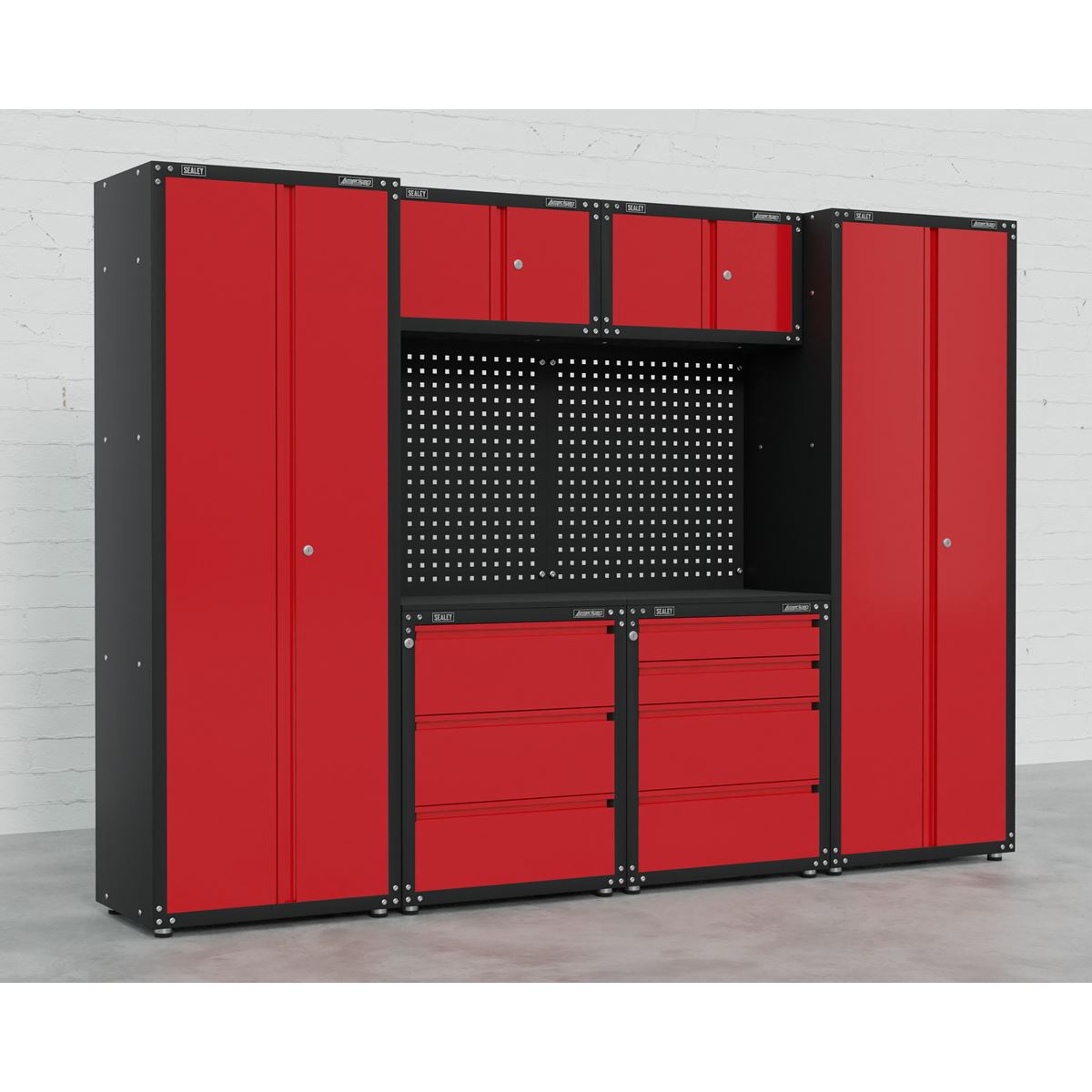 Sealey APMS80COMBO2 American PRO® 2.6m Storage System Sealey