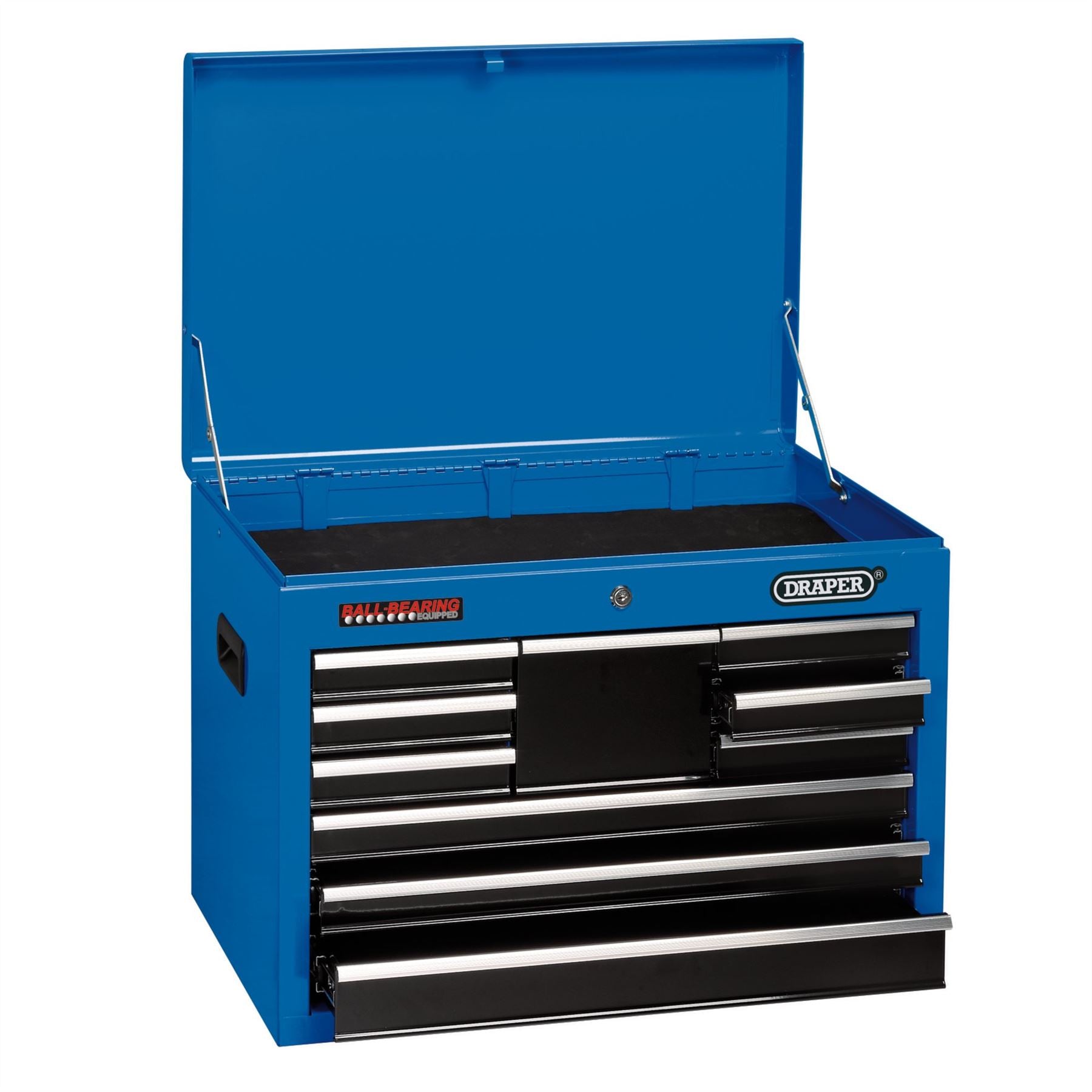 Draper 14937 Tool Chest 10 Drawer 26" Blue Draper