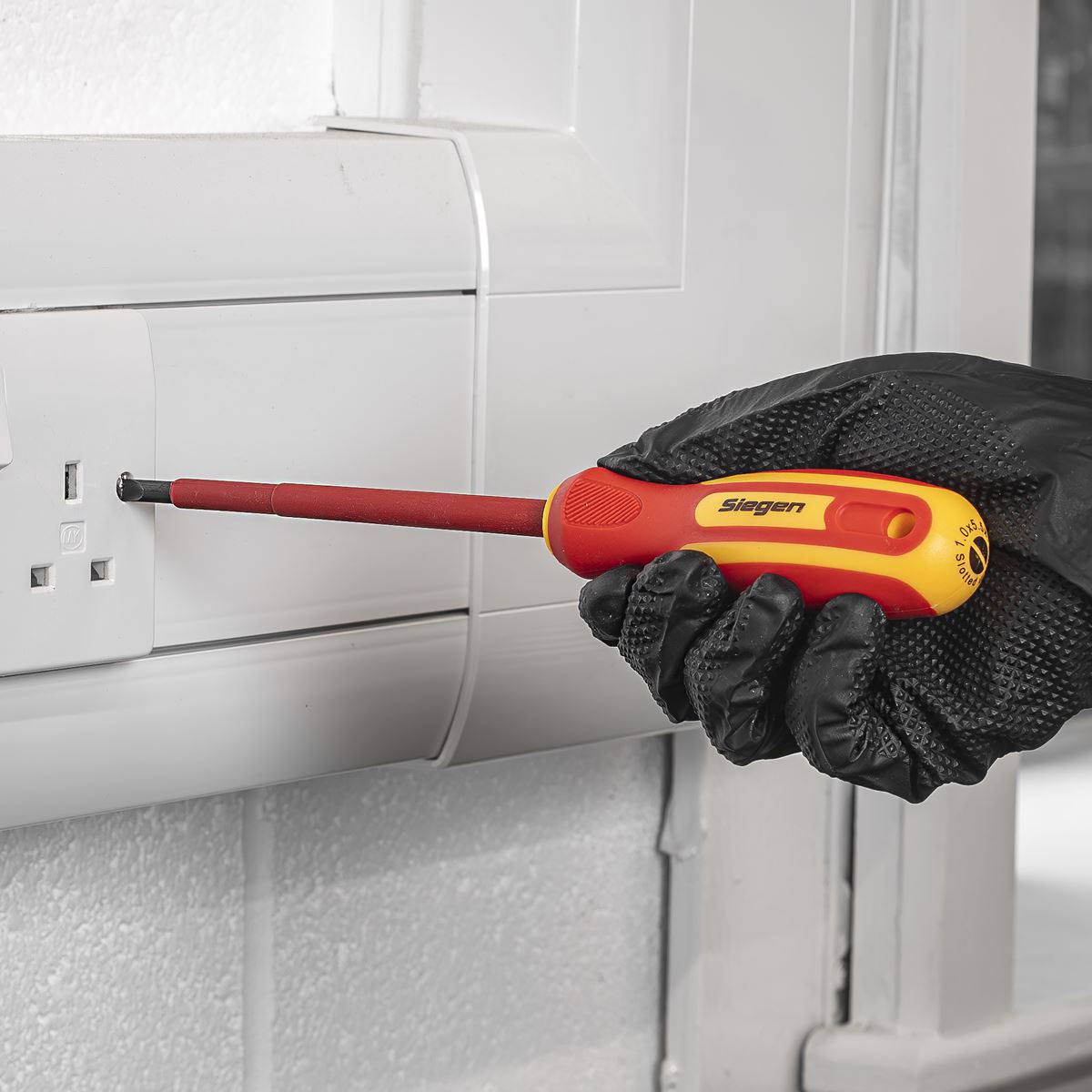 Siegen S0756 Screwdriver Set 7pc Electrician's VDE Approved Siegen