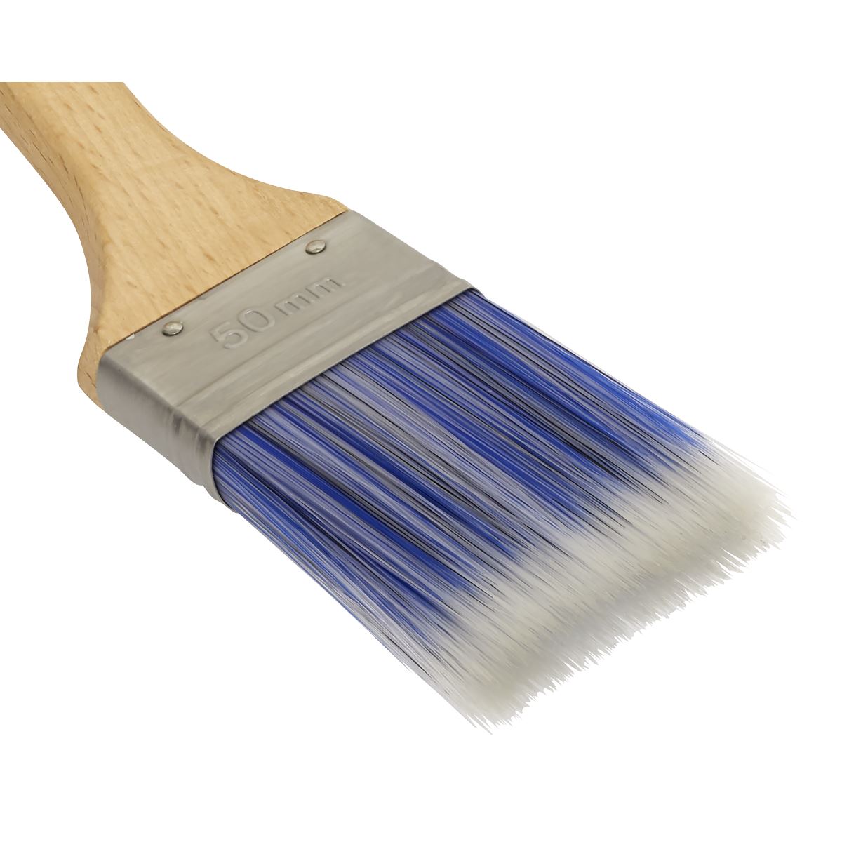 Sealey SPBR50 Wooden Handle Radiator Paint Brush 50mm Sealey