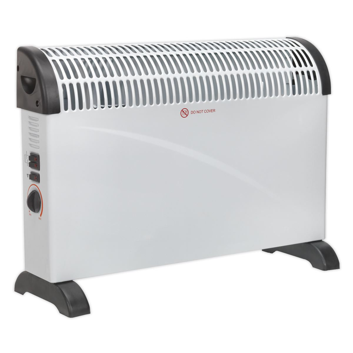 Sealey CD2005T Convector Heater 2000W 3 Heat Settings Thermostat Turbo Fan Sealey