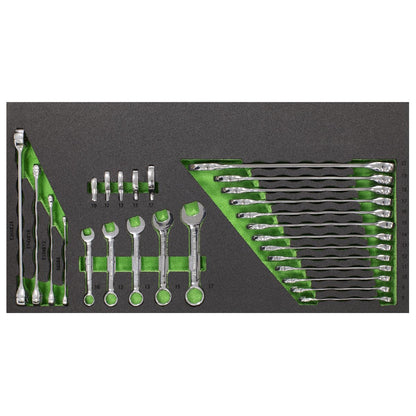 Siegen S01267 Top Chest & Rollcab Combination 6 Drawer with Tool Kit 247pc Siegen