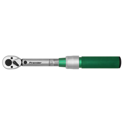 Sealey STW901 Torque Wrench Micrometer Style 1/4"Sq Drive 5-25Nm - Calibrated Sealey