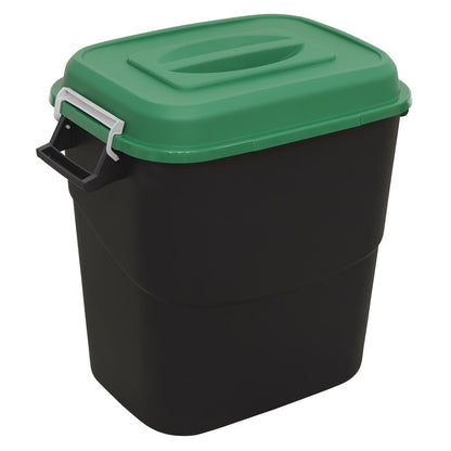 Sealey BM75G Refuse/Storage Bin 75L - Green Sealey