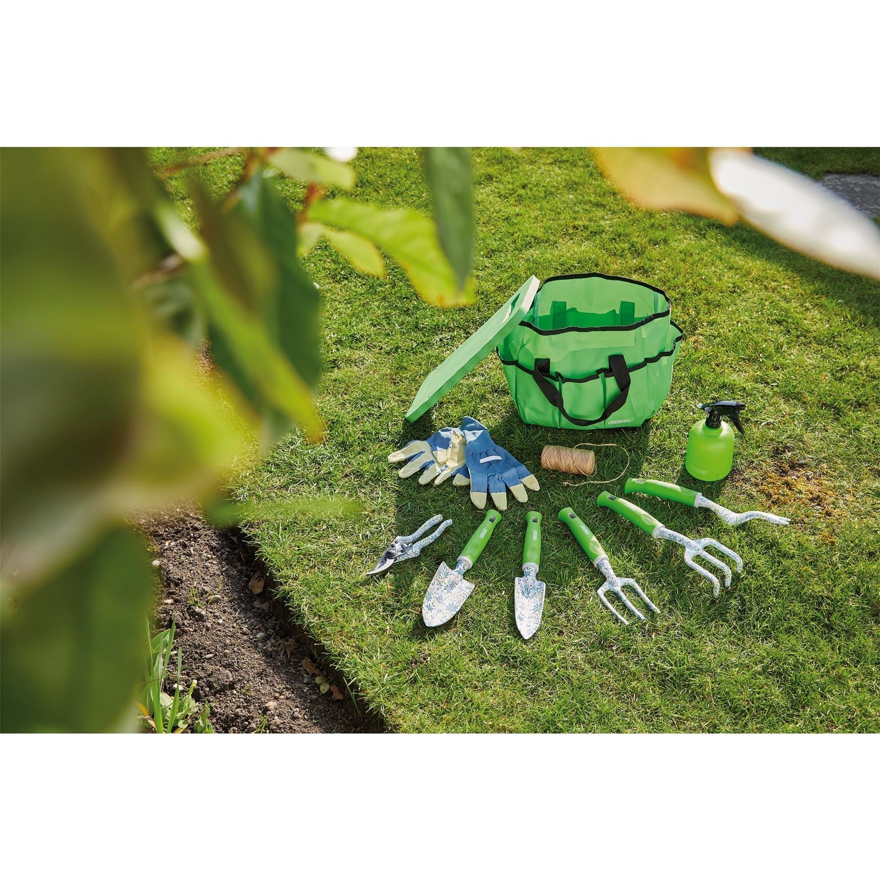 Draper 08999 Garden Tool Set with Floral Pattern 11 Piece Draper