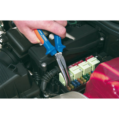 Draper 68889 Heavy Duty Soft Grip Bent Nose Pliers 200mm Draper