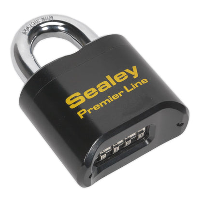 Sealey PL603 Steel Body Combination Padlock 62mm Sealey