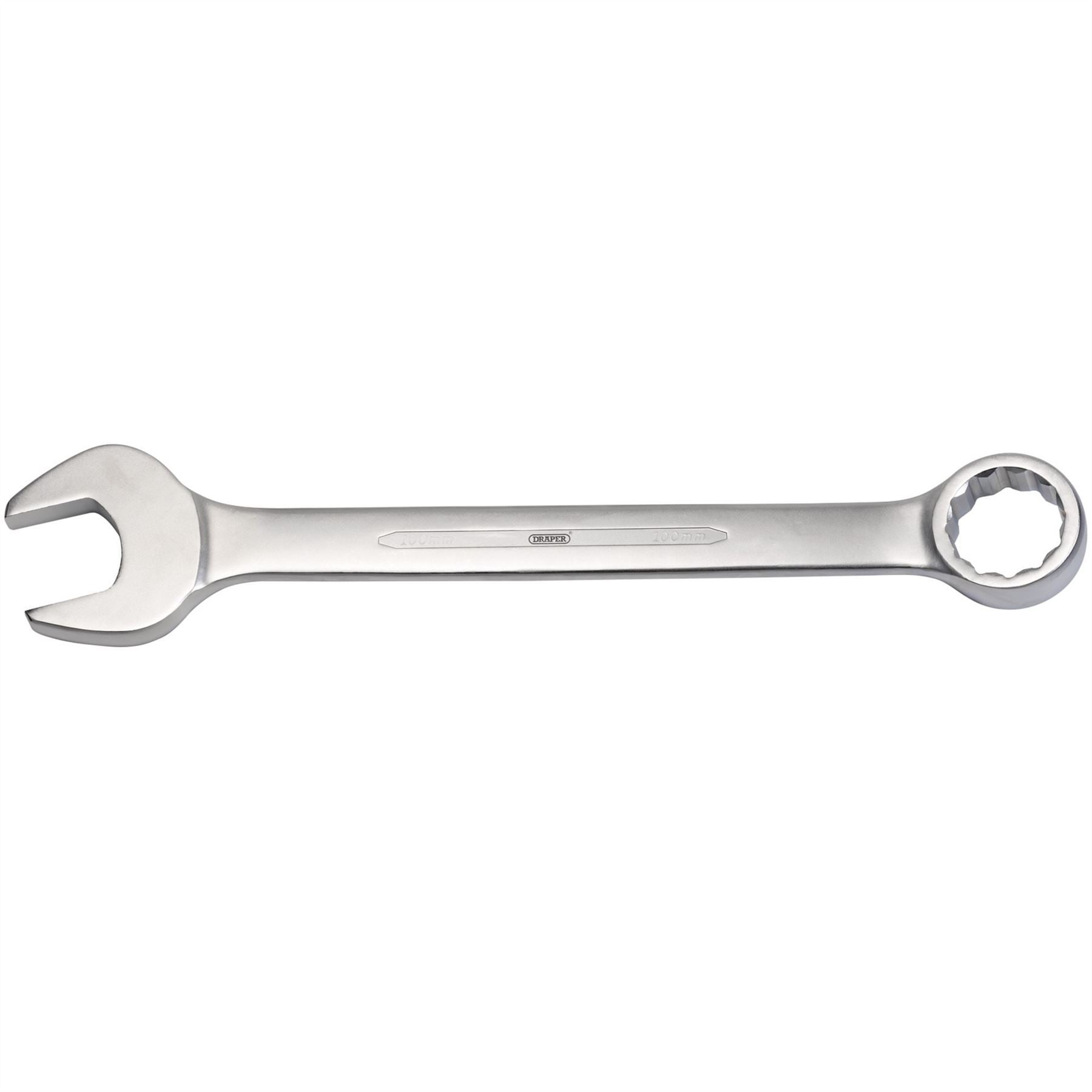 Draper 14966 Heavy Duty Long Pattern Metric Combination Spanner 100mm Draper