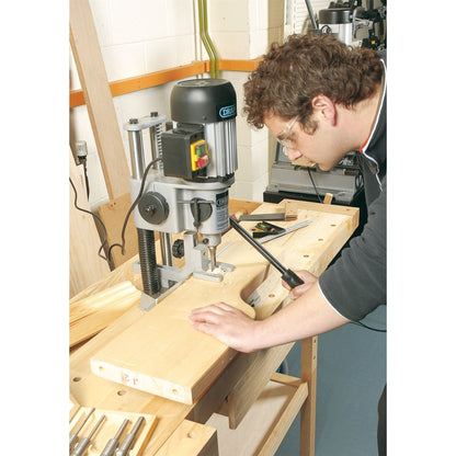 Draper 40406 Hollow Square Mortice Chisel and Bit Set 5 Piece Draper