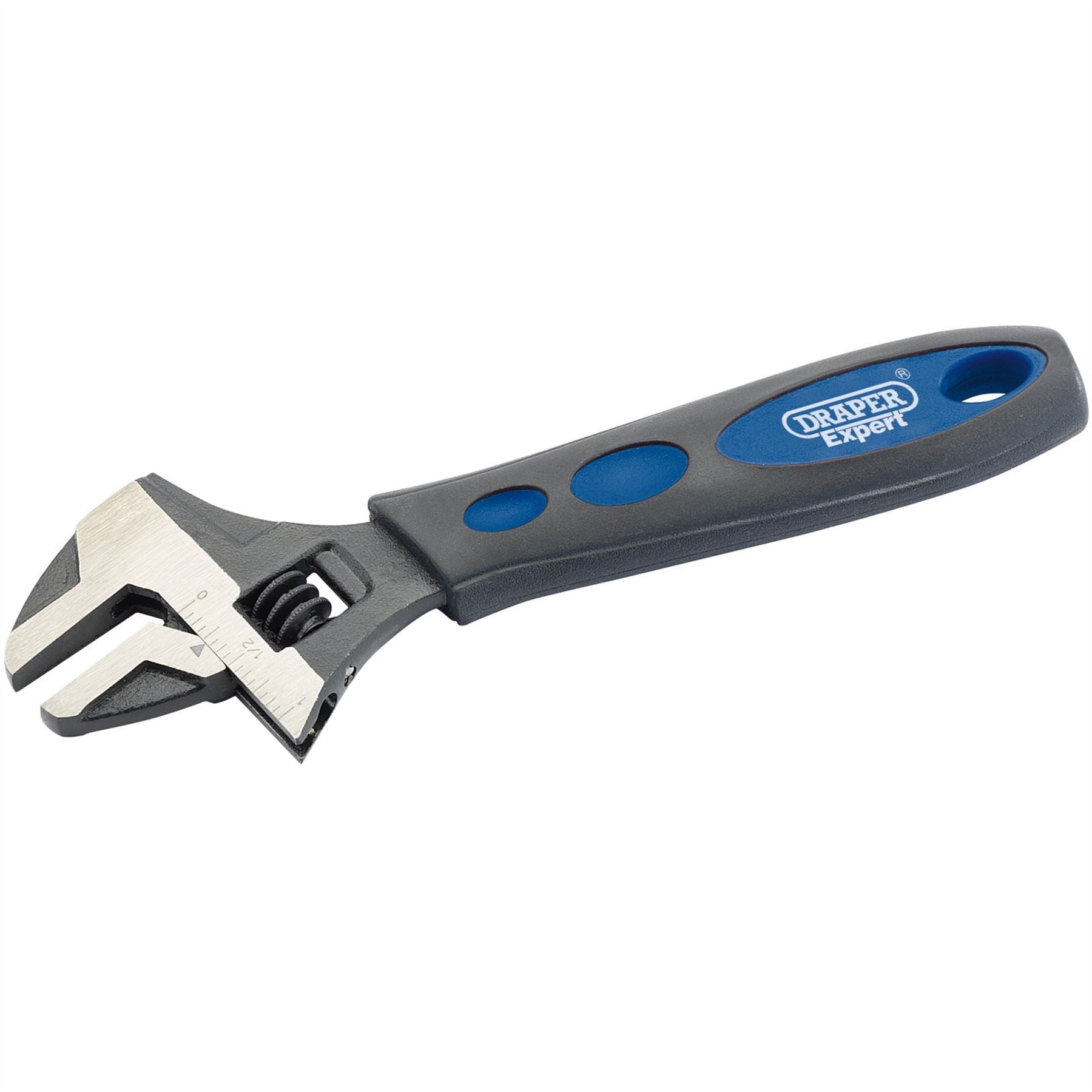 Draper 24893 Soft Grip Crescent-Type Adjustable Wrench 150mm 19mm Draper