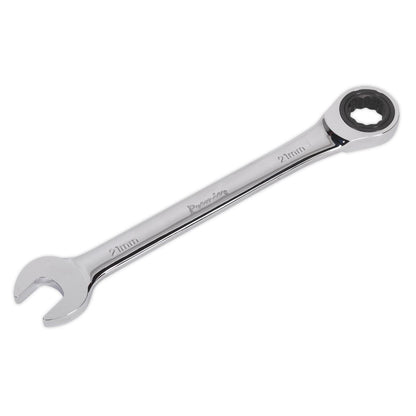 Sealey RCW21 Ratchet Combination Spanner 21mm Sealey
