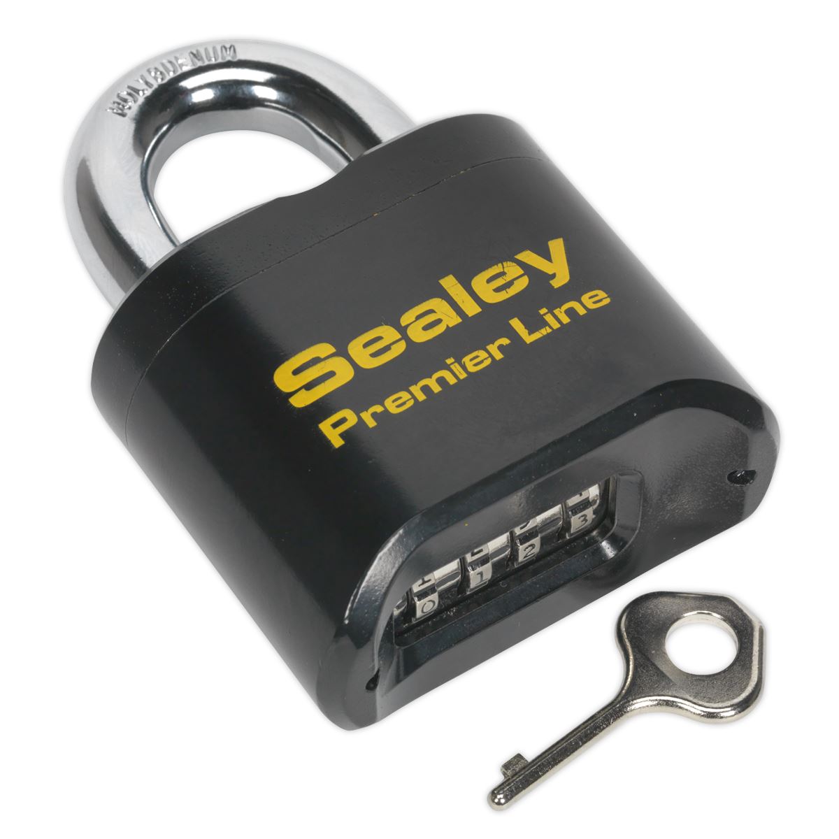 Sealey PL603 Steel Body Combination Padlock 62mm Sealey