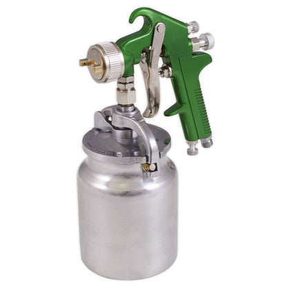Sealey S725 Suction Feed Spray Gun 2.5mm Set-Up Sealey