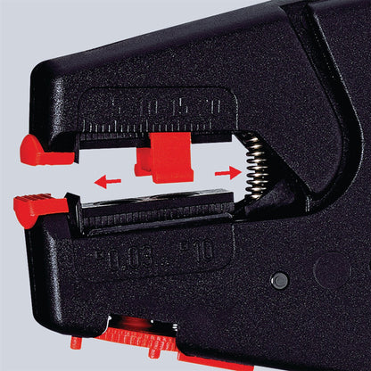 Knipex 88979 12 40 200SB Self Adjusting Insulation Stripper 200mm Knipex