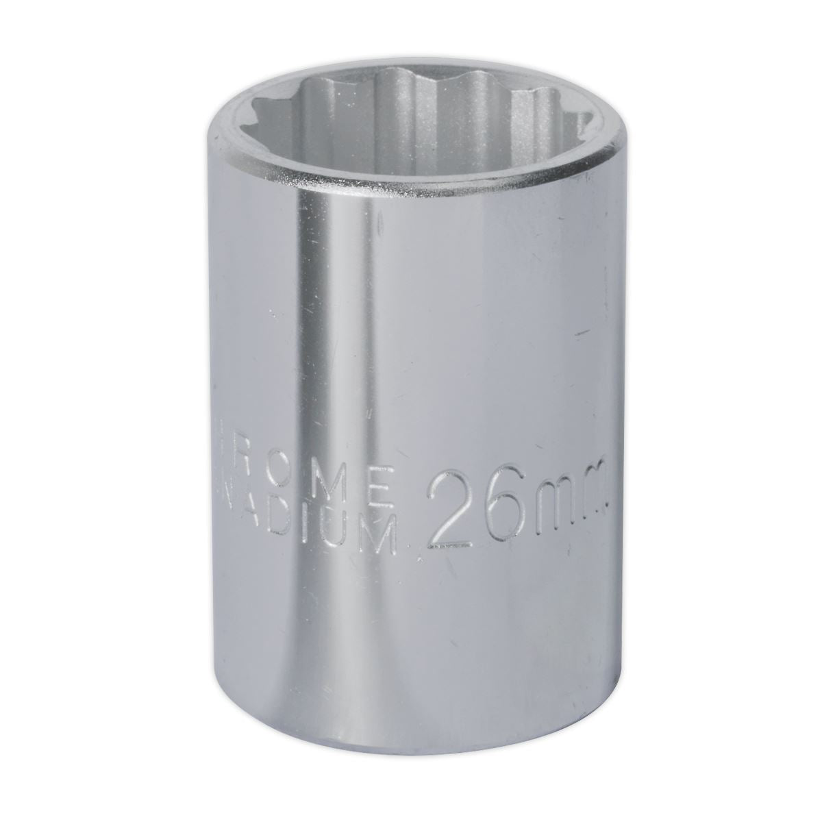 Sealey S34/26 WallDrive® Socket 26mm 3/4"Sq Drive Sealey