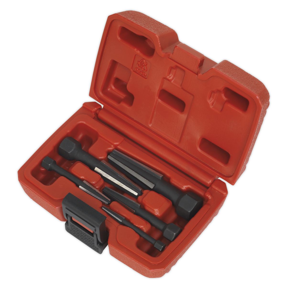 Sealey AK752 Screw Extractor Set 5pc Double Edge Sealey