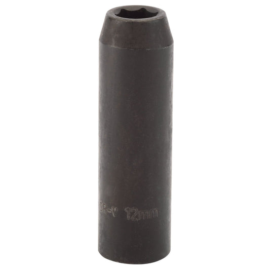 Draper 12739 Expert HI-TORQ® Deep Impact Socket 1/2" Sq. Dr. 12mm Draper