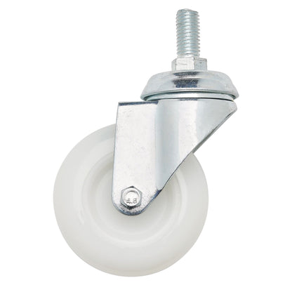 Draper 65500 Swivel Bolt Fixing Nylon Wheel 75mm Diameter S.W.L. 70kg Draper