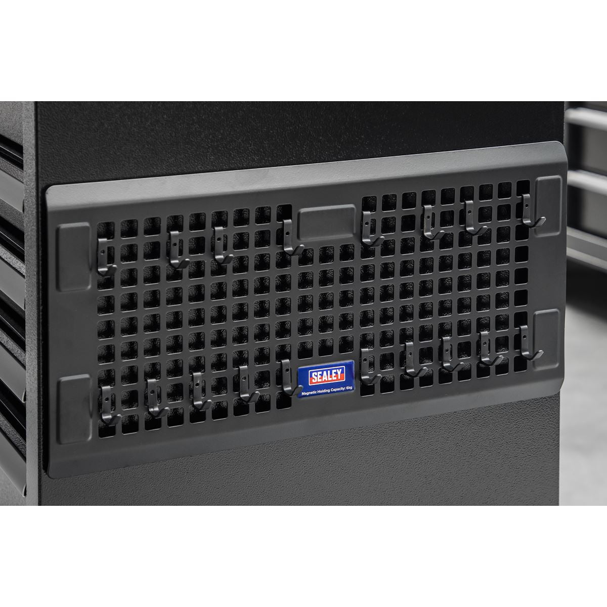 Sealey APPBB Magnetic Pegboard - Black Sealey