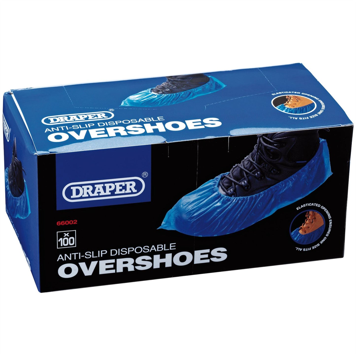 Draper 66002 Disposable Overshoe Covers Box of 100 Draper