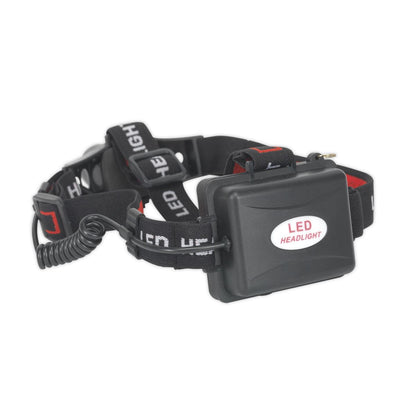 Sealey HT103LED Head & Hat Torch 3W SMD LED 3 x AAA Cell Sealey