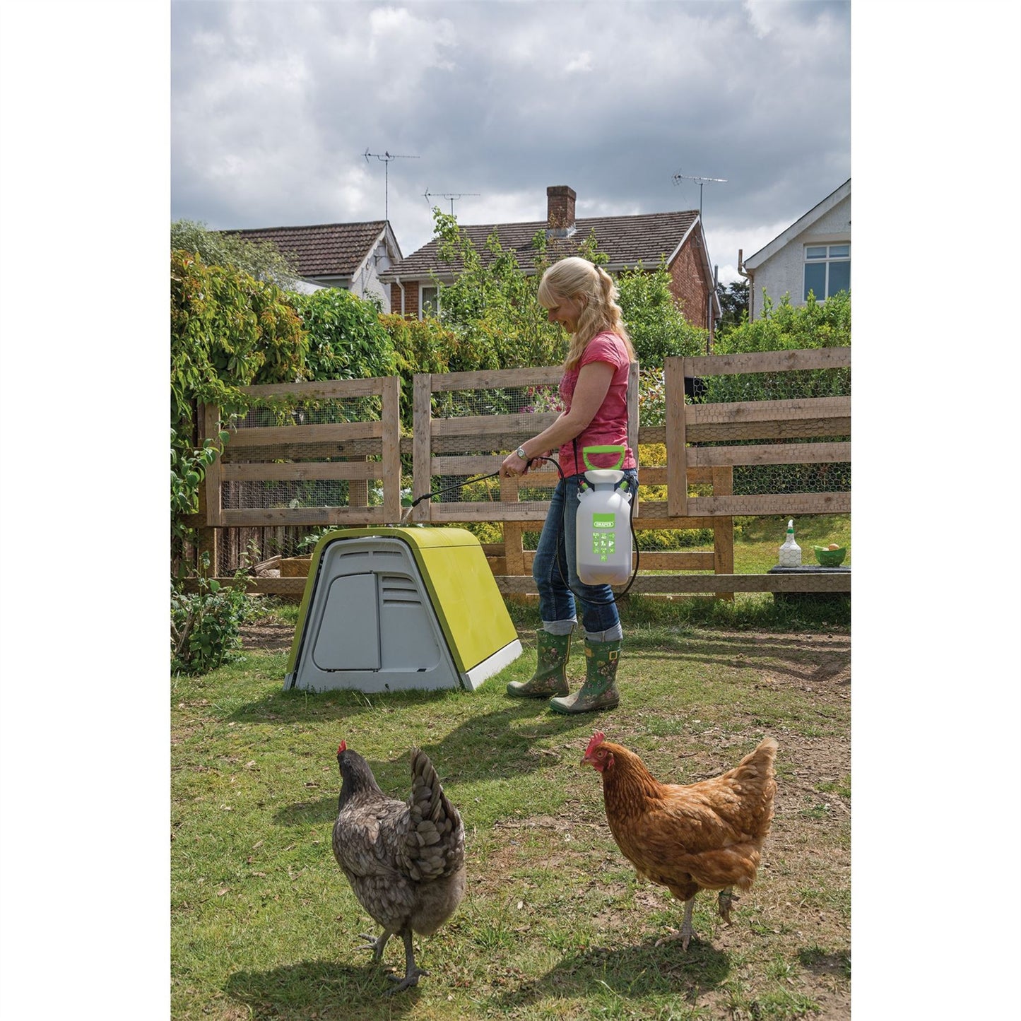 Draper 82464 Pressure Sprayer 6.25L with Mini Sprayer 1L Draper