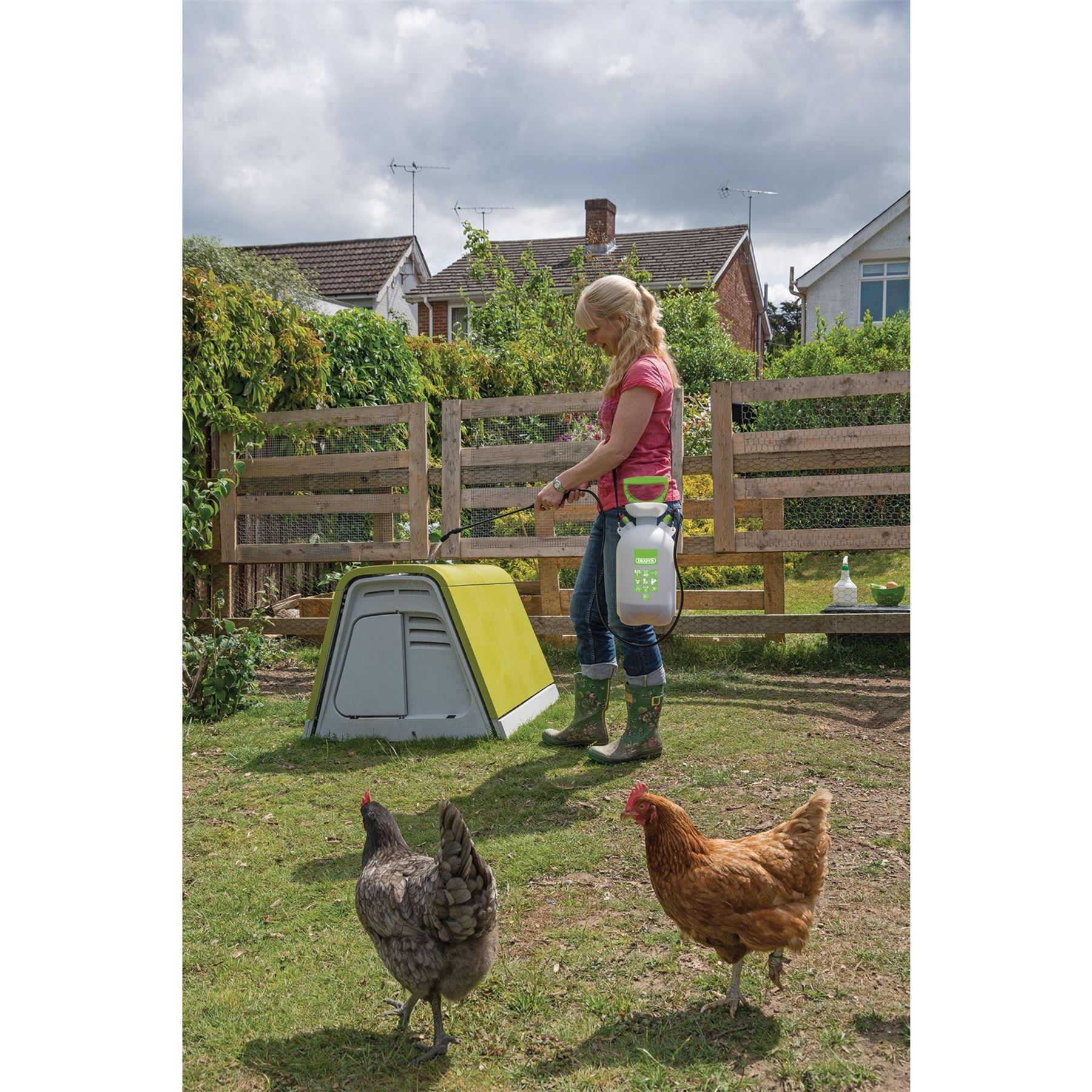 Draper 82464 Pressure Sprayer 6.25L with Mini Sprayer 1L Draper