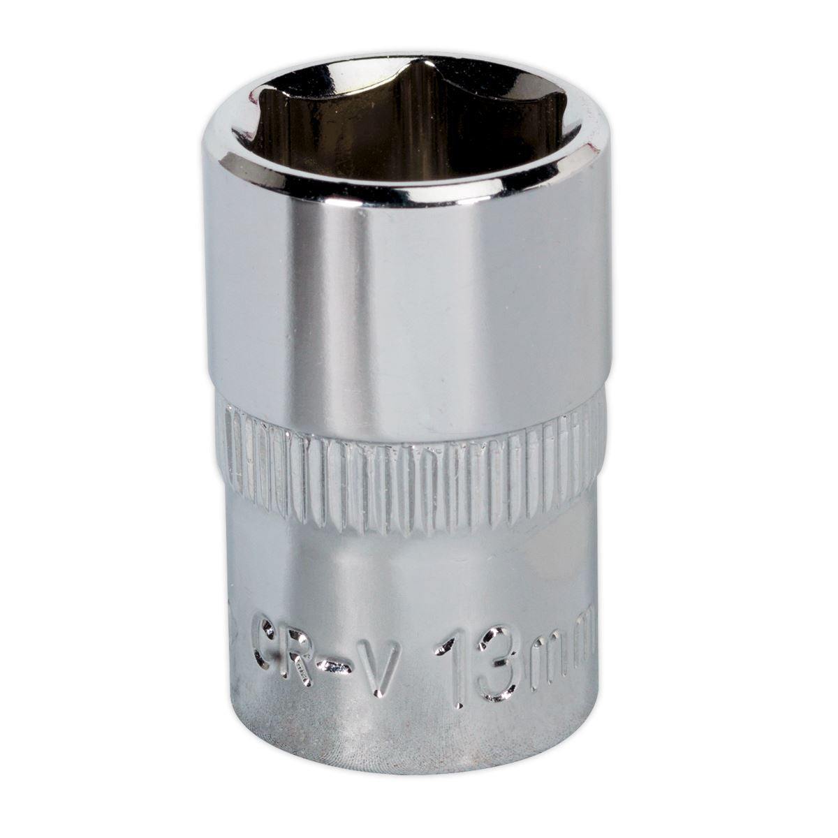 Sealey SP3813 WallDrive® Socket 13mm 3/8"Sq Drive Fully Polished Sealey