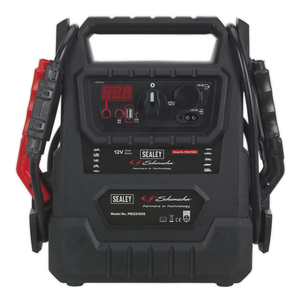 Sealey PBI2212GS RoadStart® Emergency Jump Starter 12V 2300 Peak Amps - DEKRA Approved Sealey