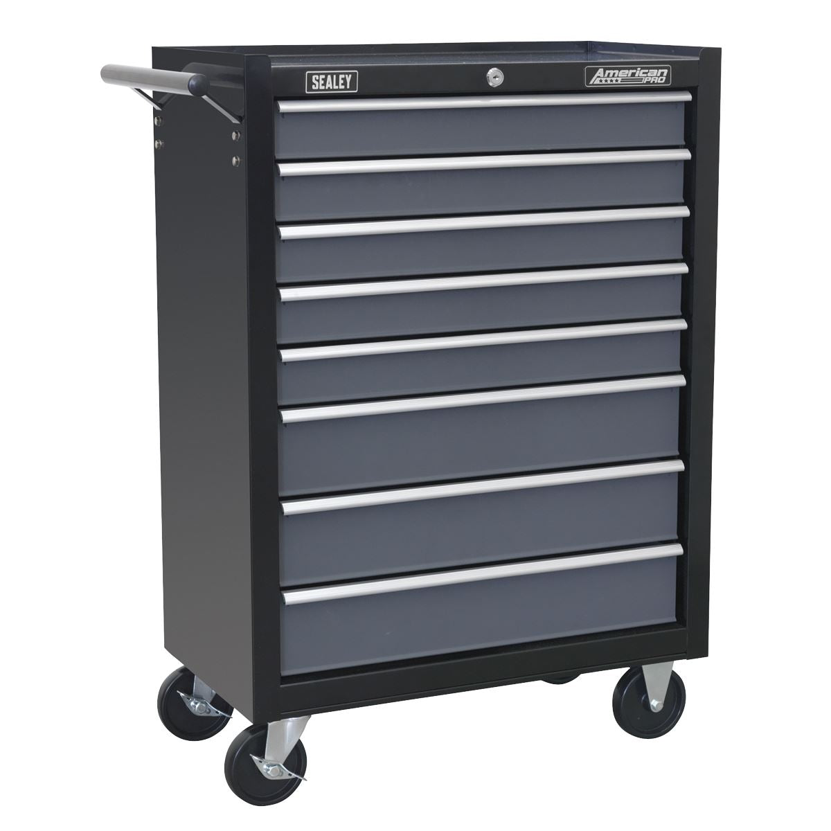 Sealey AP35STACK Tool Chest Combination 16 Drawer with Ball-Bearing Slides - Black/Grey Sealey