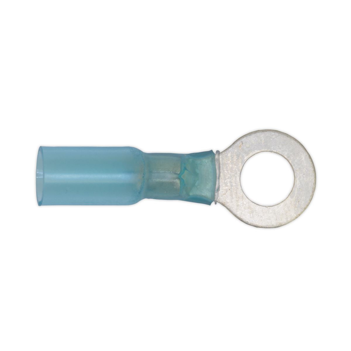 Sealey BTSR2584 Heat Shrink Ring Terminal Ø8.4mm Blue Pack of 25 Sealey