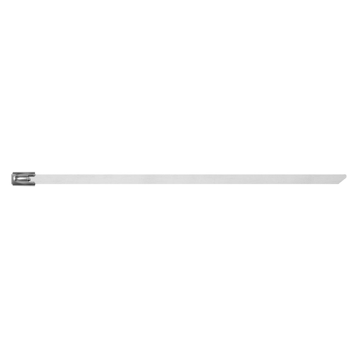 Sealey CTSS150 Stainless Steel Cable Tie 150mm x 4.6mm - Pack of 100 Sealey