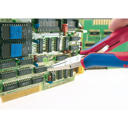 Knipex 27698 35 12 115 Electronics Pliers with box joint with multi-component grips 115mm Knipex