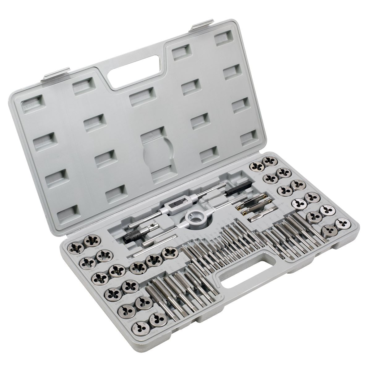 Sealey AK3060 Tap & Die Set Metric & Imperial 60pc Sealey