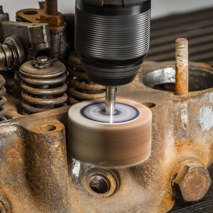 Sealey FW5025405 Abrasive Flap Wheel Ø50 x 25mm 40Grit Ø6mm Shaft - Pack of 5 Sealey