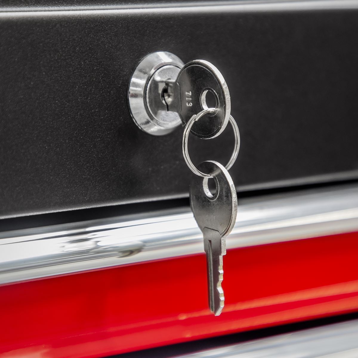 Sealey AP22R Topchest & Rollcab Combination 6 Drawer with Ball-Bearing Slides - Red Sealey