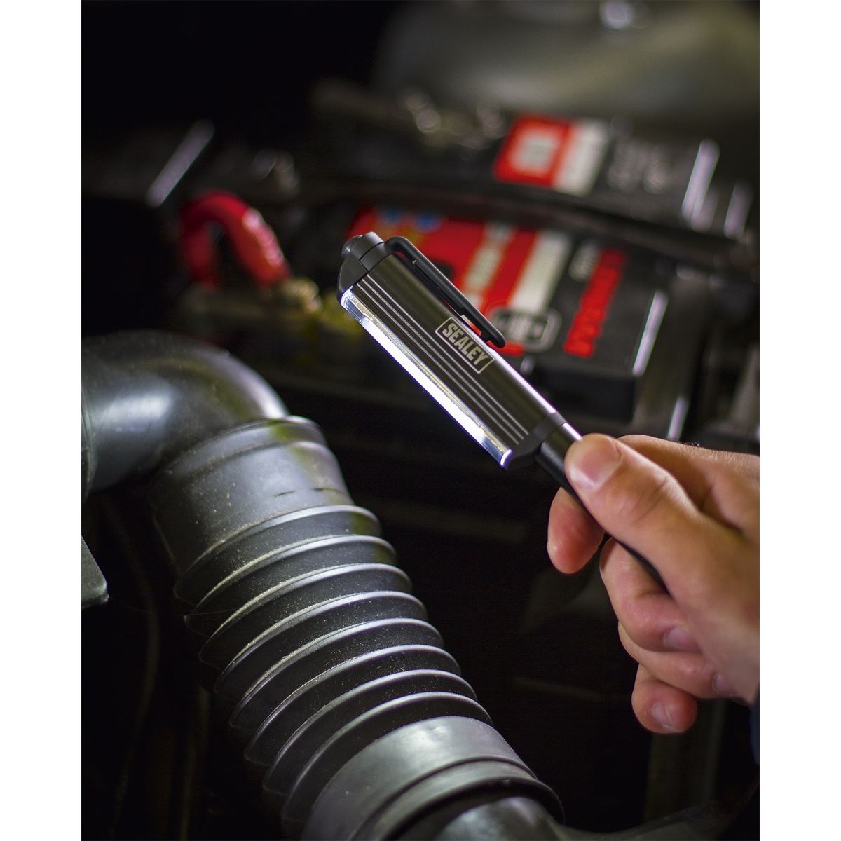 Sealey LED125 Penlight 3W COB LED 3 x AAA Cell Sealey