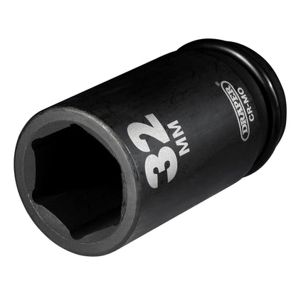 Draper 71924 Hi-TORQ® Deep Impact Socket 3/4" Sq. Dr. 32mm Draper