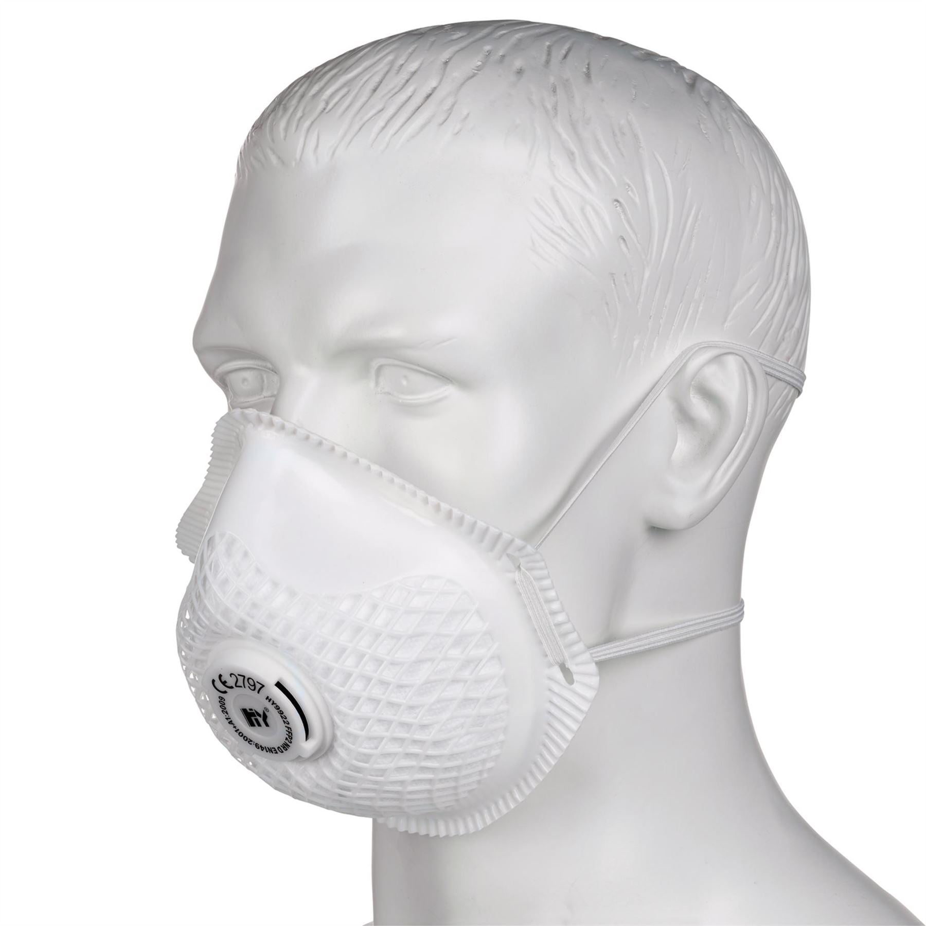 Draper 82486 FFP2 NR Moulded Dust Masks Pack of 3 Draper