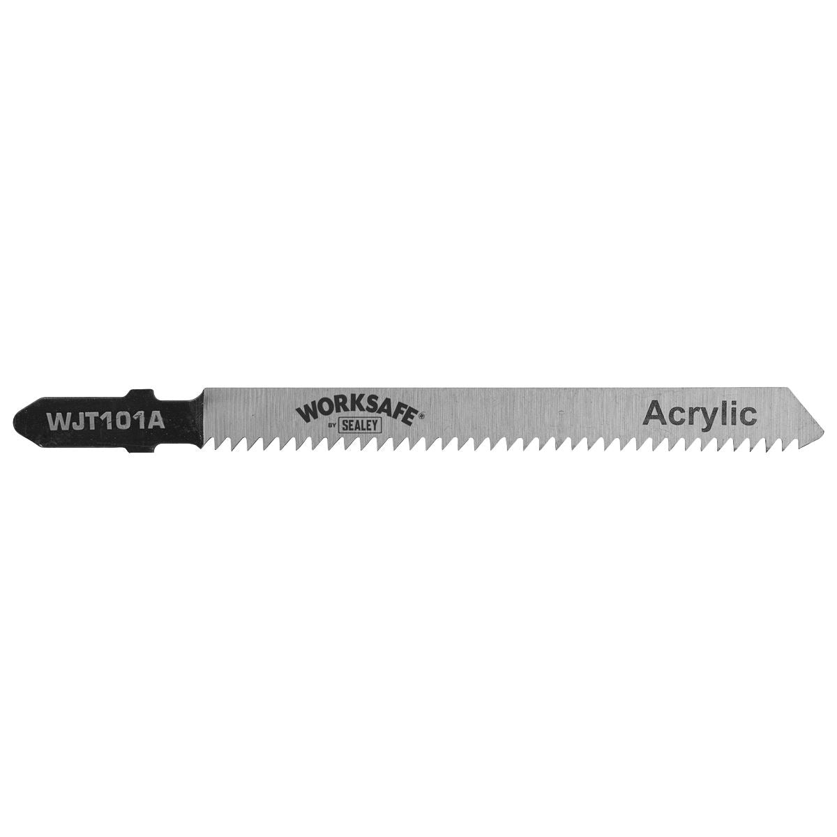 Sealey WJT101A Jigsaw Blade Metal 75mm 12tpi - Pack of 5 Sealey