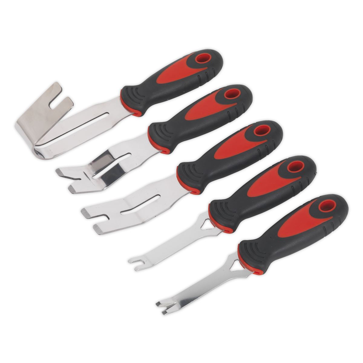 Sealey RT006 Door Panel & Trim Clip Removal Tool Set 5pc Sealey