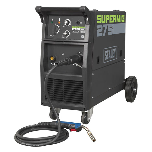 Sealey SUPERMIG275 Professional MIG Welder 270Amp 230V with Binzel® Euro Torch Sealey