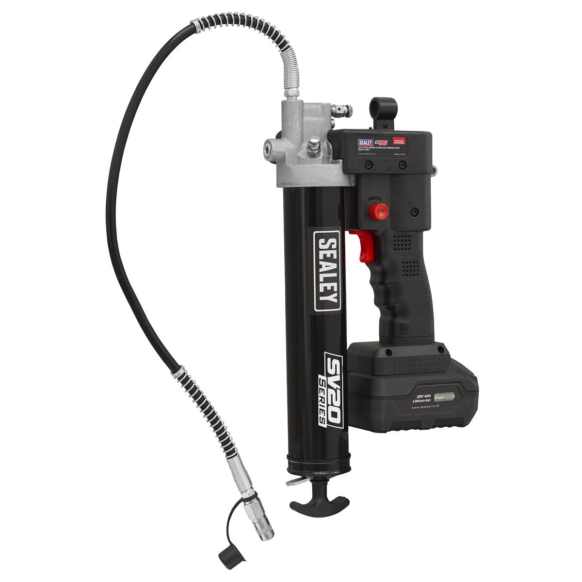 Sealey CP20VGRG Cordless Grease Gun 20V SV20 Series - Body Only Sealey