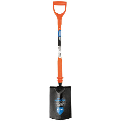 Draper 17694 Expert Fully Insulated Contractors Digging Spade Draper