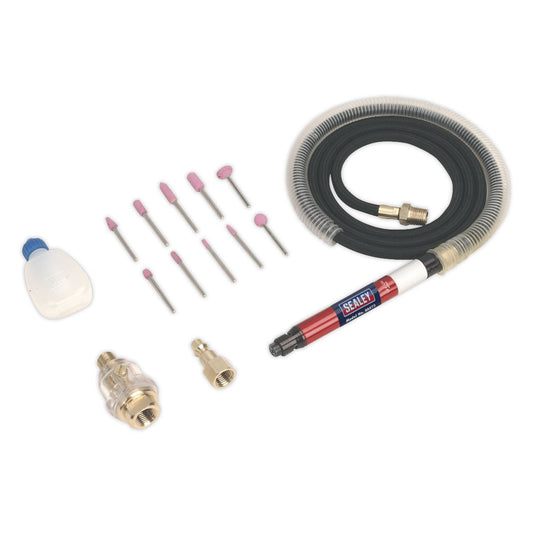 Sealey SA673 Air Micro Die Grinder Ø3mm Collet Sealey